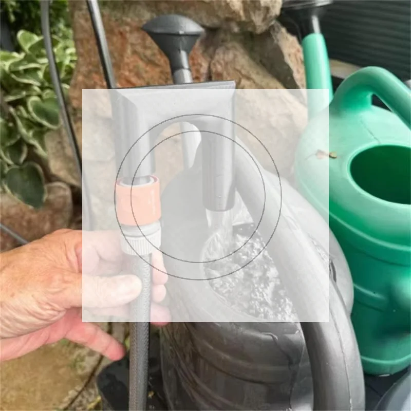 Durable Garden Hose Hook - Easy Water Tank Filling No Handheld Anti-Slip Design Patio Watering Tool Garden Accessories