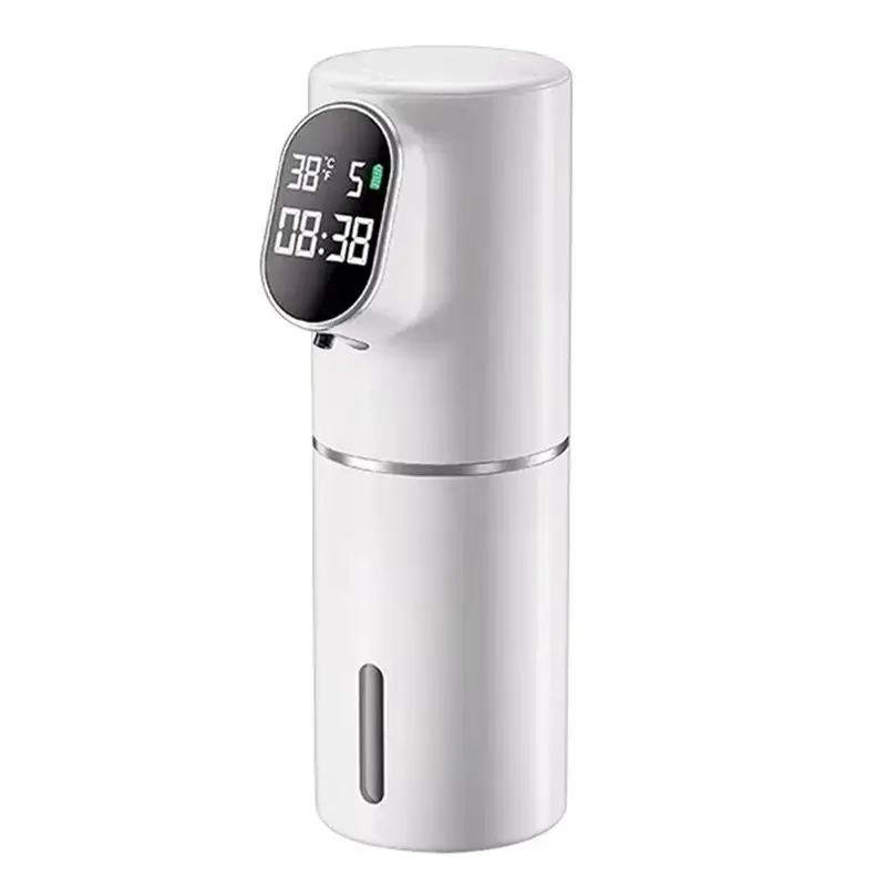 

A04V 5 Gear Touchless Foam Dispenser 320Ml Foam Dispenser Automatic Infrared Sensor Soap Dispensers White