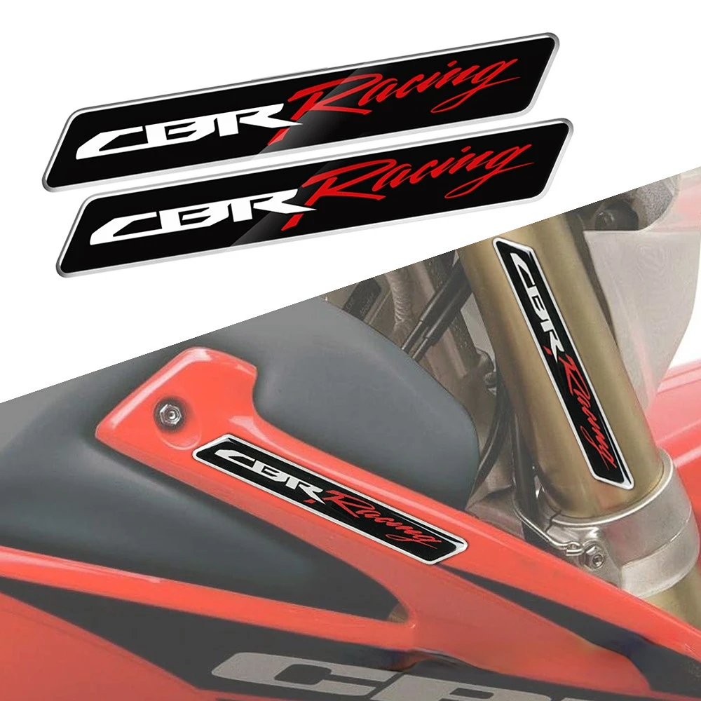 3D CBR Racing Sticker Motorcycle Tank Decal Case For Kawasaki Honda CBR 150R 250R 300R 600F 600RR 900RR 1000RR 1100XX Stickers