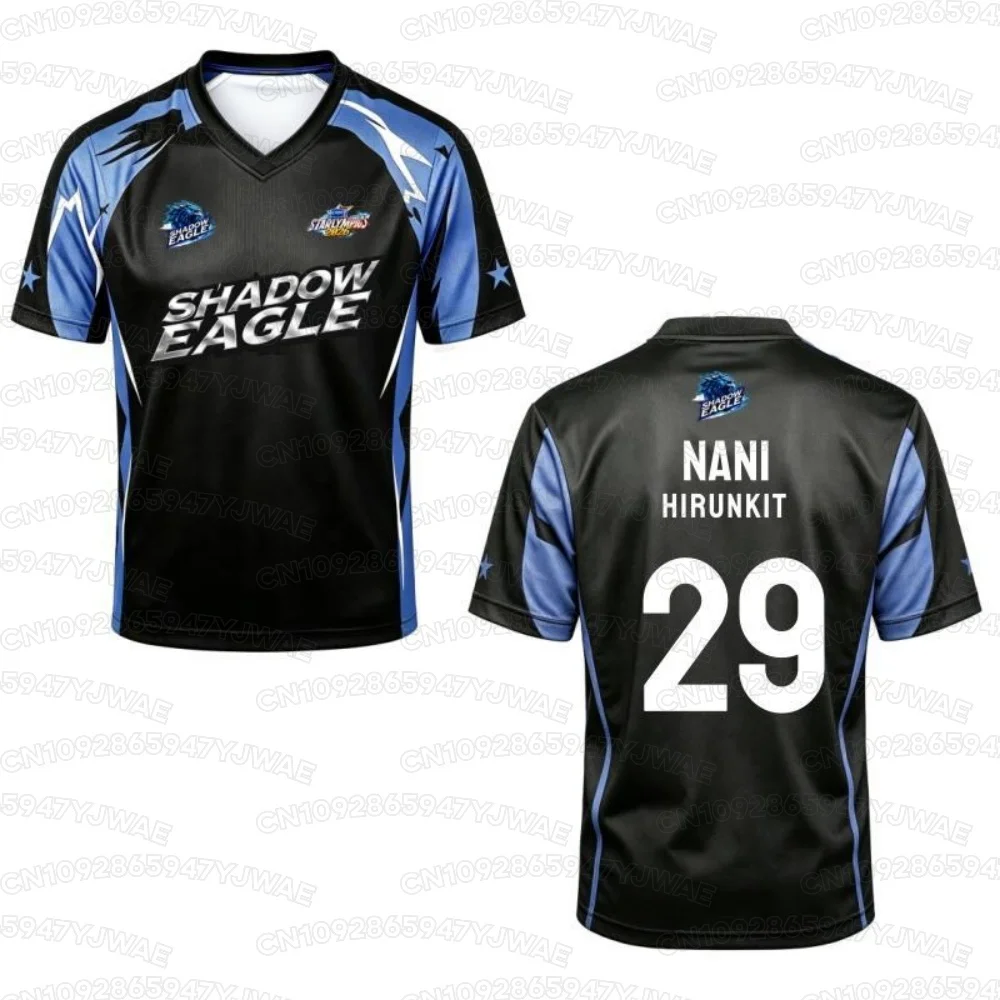 Men's and Women's Summer 2026 Thailand GMMTV Jersey Sports Meeting Jerseys 3D Printed Short Sleeve Red Team Blue Team T-shirt view 3