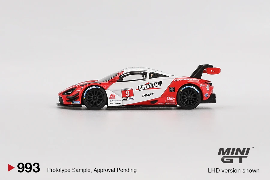 MINIGT 1/64 McLaren 720S GT3 Evo Pfaff Motorsports 2024 MGT00993-CH Car Alloy Motor Vehicle Diecast Metal Model Kids Toys Boys