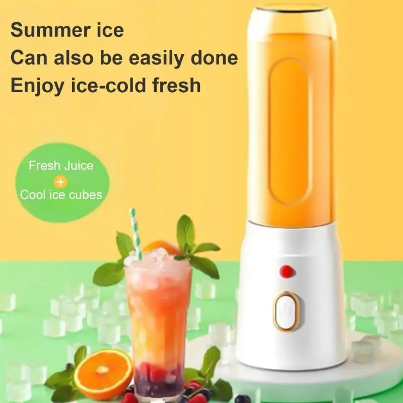 A0NC 450ML Cuicer Cup Portable Dececer Blenders Домохозяйственные фруктовые смесители Перезаряжаются