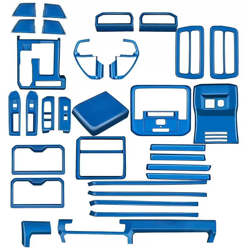

32 шт. комплект салона автомобиля, чашка для воды, крышка переключения передач, накладка на подлокотник центральной консоли автомобиля, подходит для Toyo ta Tacoma 2024 2025