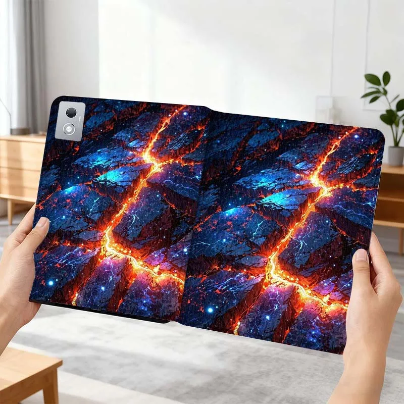 

Colorful Spiral Galaxy Art Gift For Oppo Pad X SE 4 3 11 13.2 11.61 11.4 10.36 Pro 2 Air2 2025 Foldable Tablet Case
