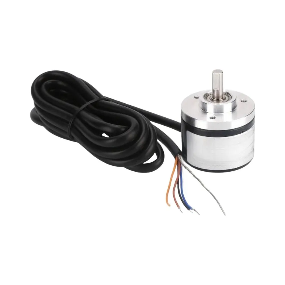 E40S6 Photoelectric Incremental Encoder with ABZ Phase Signal Output for Motor Position Control in Industrial Use