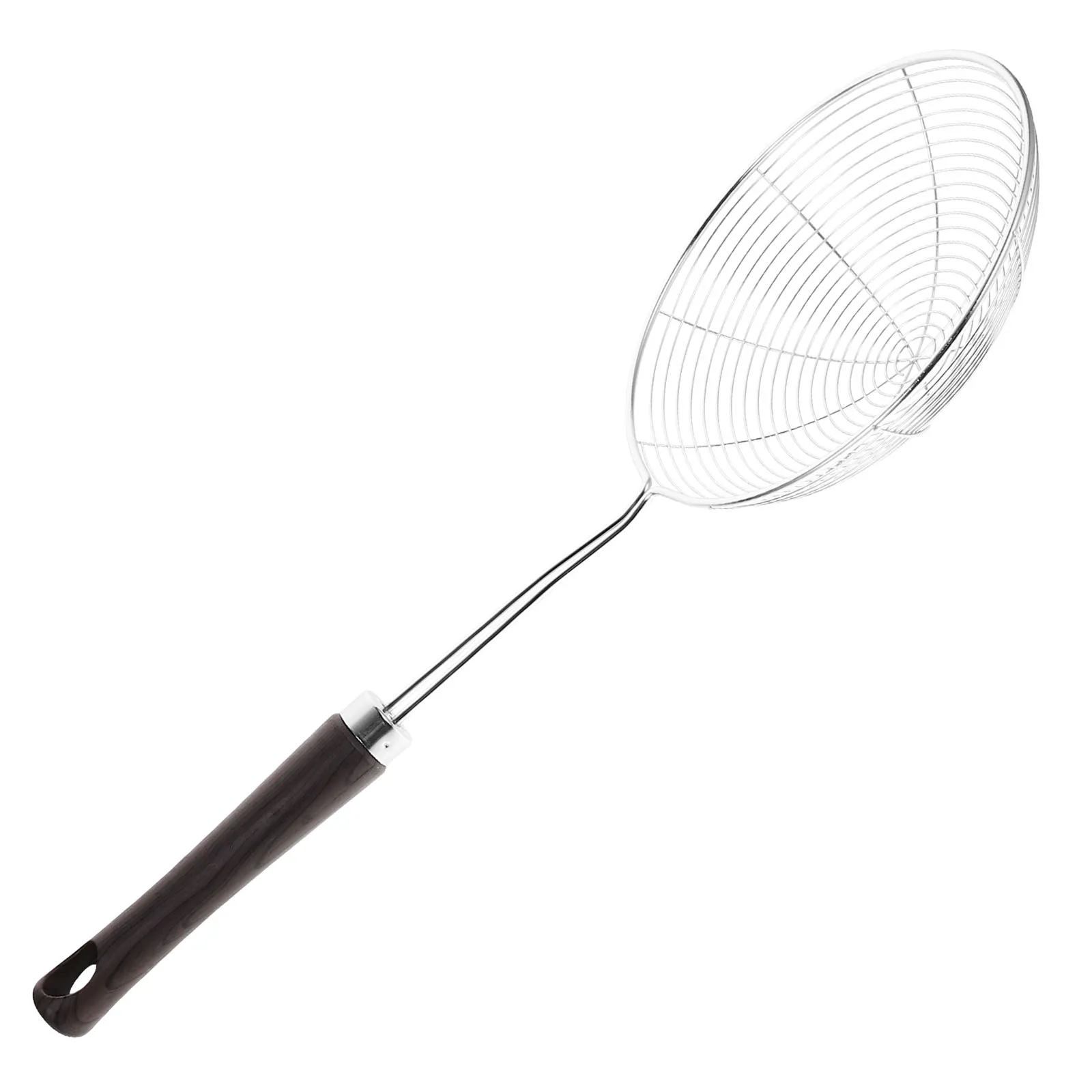 

1pc Little Waist Mesh Strainer Stainless Steel Food Grade Skimmer Colander Kitchen Supplies Cooking Spider Ladle Wall Hangable
