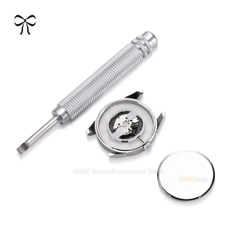 1Pcs Watchmaker Screw Pry Tool Metal Battery Change Press Remover Watch Back Case Opener Watches Repair Tool Kit for Watchmakers