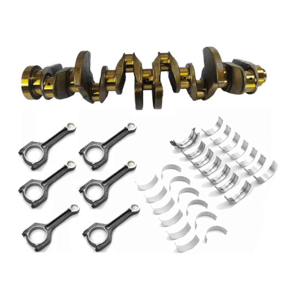 N55 3.0L Engine Crankshaft & Con Rods & Bearings Set for BMW 135i 335i 435i 535i 640i 740Li X4 X5 X6 N55 3.0L New Parts