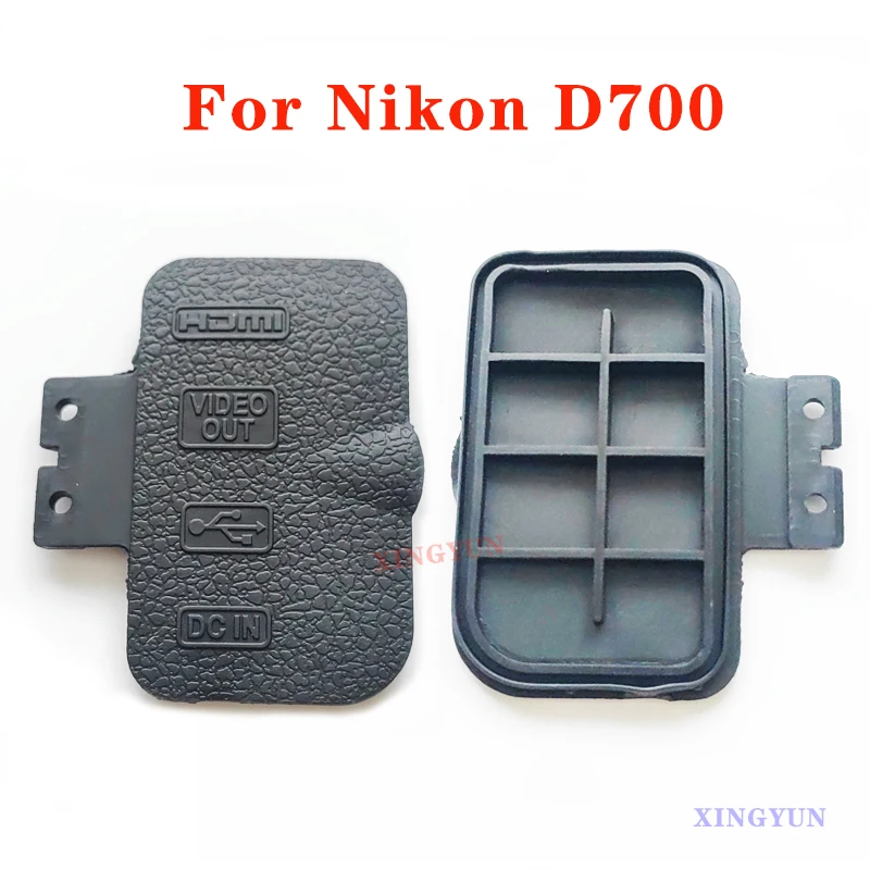 

1 PCS NEW USB Rubber Lid Door HDMI-compatible MIC Cap Interface Cover For Nikon D700 Camera Repair Part