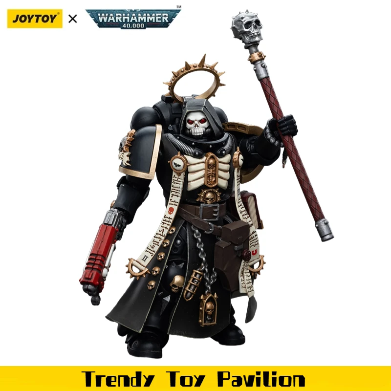 【JOYTOY】Warhammer 40K Ultramarines Primaris Chaplain Brother Varus 1/18 Action Figure Toy Collection