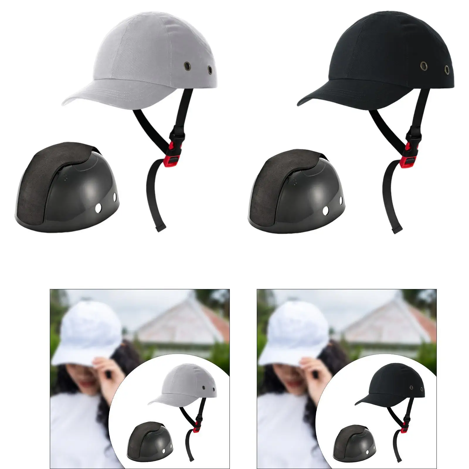 

Baseball Bump Hat Lightweight Men Baseball Cap for Outdoor Sports Workshop