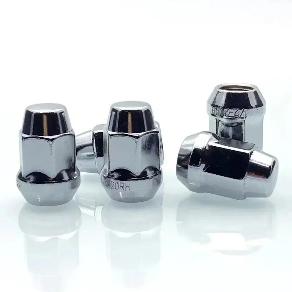 1pc Wheel Lug Nuts Suit for Jeep Wrangler M1/2\'\'-20 Hex 19mm Thickness 35mm