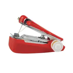 Small Sewing Machine Quick Suture Portable Simple Operation Sew Tool ABS Mini Manual Sewing Machine for Beginner