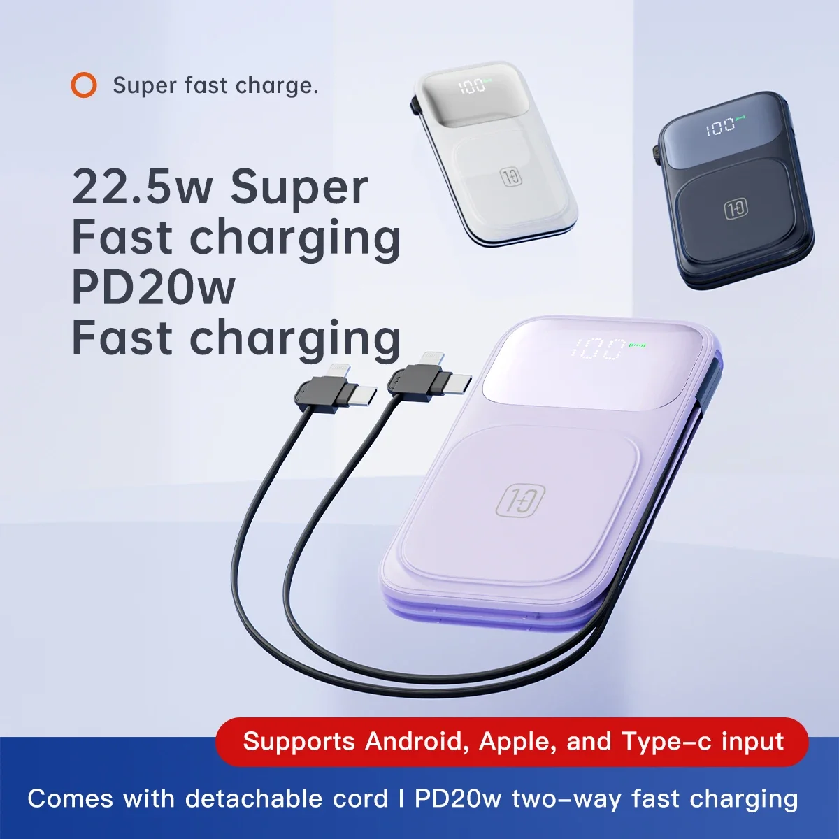 20000Mah Wireless P… - image