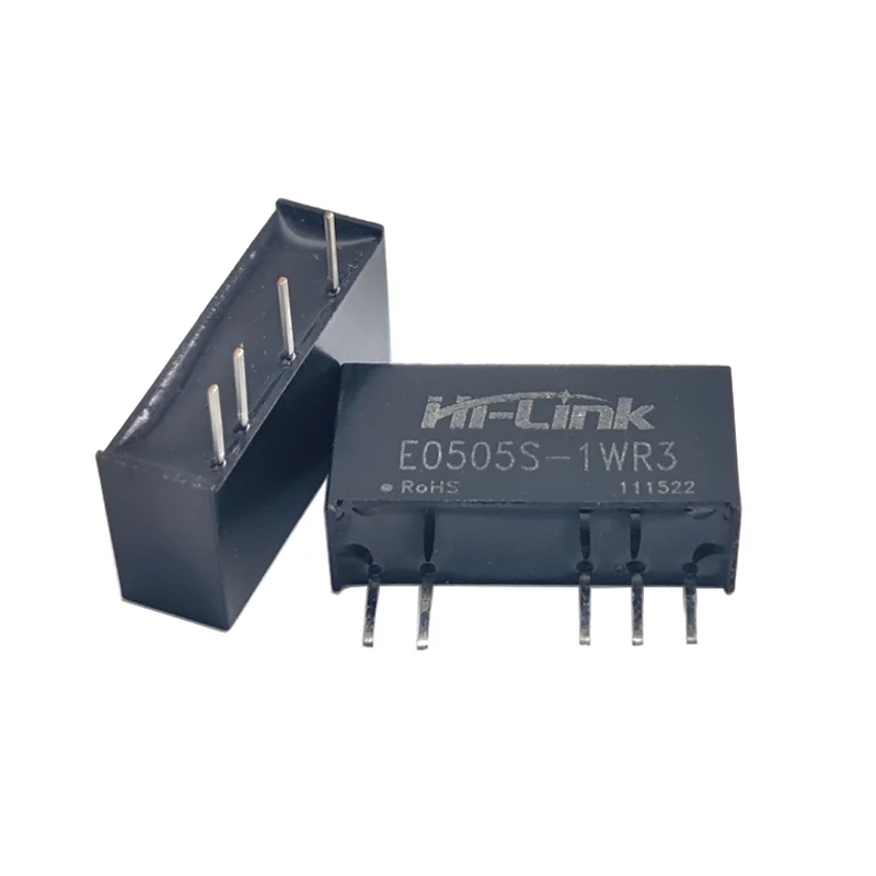 하이링크 듀얼 출력 DC A2412S-1WR3, 전력 컨버터 모듈, 21.6 ~ 26.4V, 1W, 12V, 5 개/로트