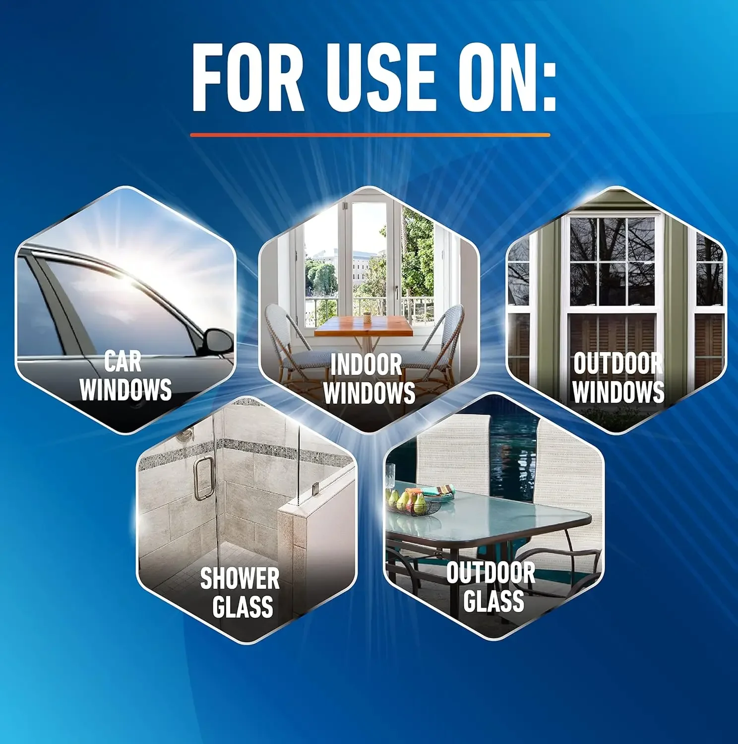 Professioneller Konzentratglasreiniger: Streifenfrei, Ammoniakfrei, 32 oz