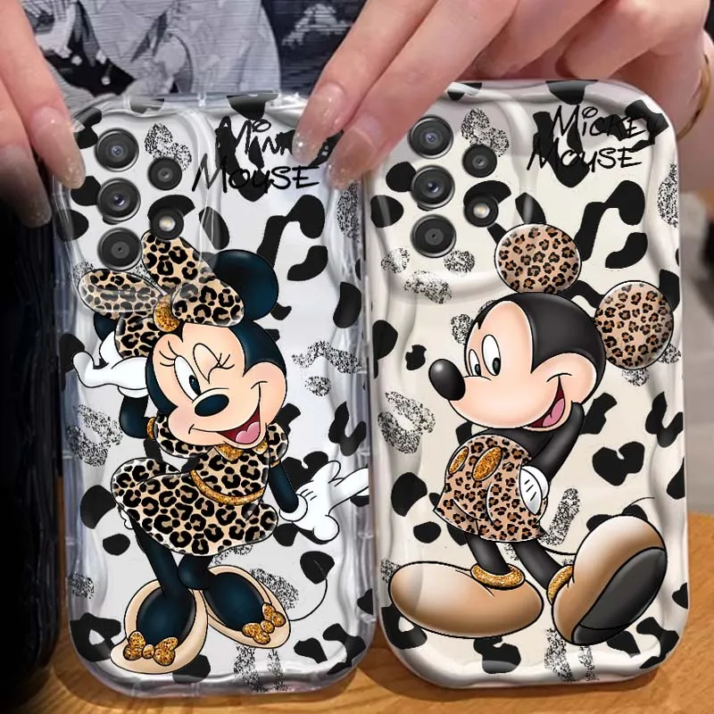 

Minnie Fashion Minnie For Samsung A73 A72 A71 A56 A55 A54 A53 A52 A51 A32 A36 A26 A25 A13 A14 5G Wave Oil Phone Case