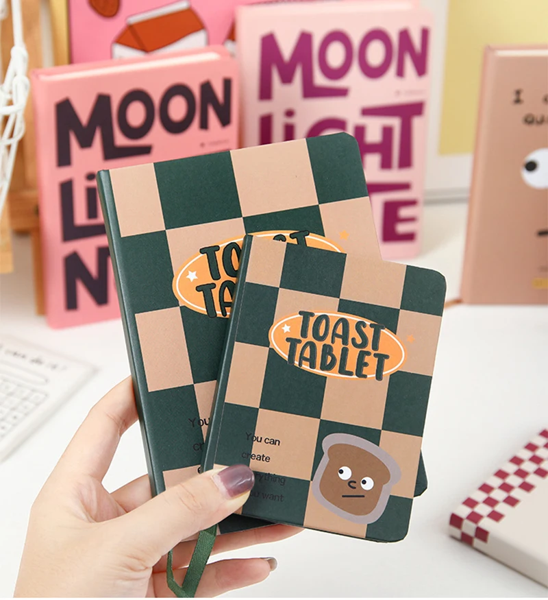 A6 A7 Mini Notebook American Retro Pocket Notepad Memo Diary Planner Sketchbook Office School Student Stationery 96 Sheet New