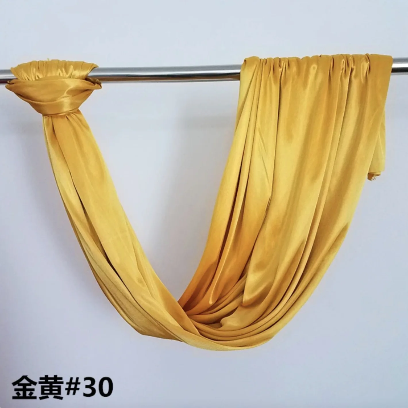 3x6m/10x20ft White And Bright Yellow Gold Wedding Backdrop Curtain With Swag Wedding Drapes Background Panels Curtains For Stage