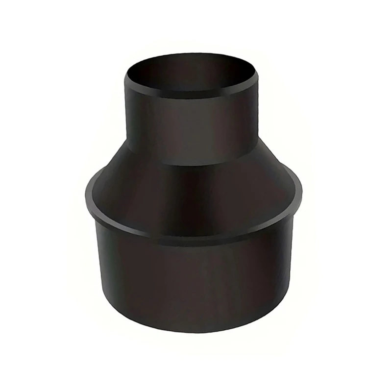 4Inch Hose To 2-1/2Inch Hose Cone Reducer Dust Collection Fittings Dust Collection Hose Connector
