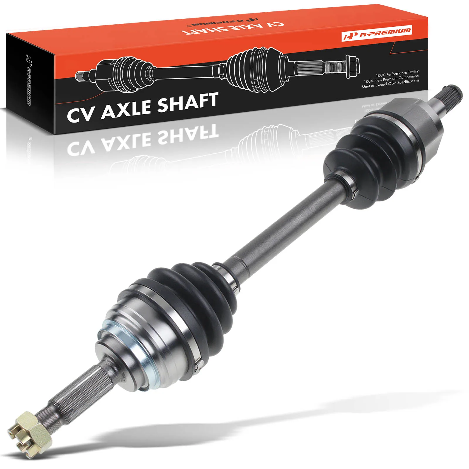 A-Premium Front Passenger Side CV Axle Assembly for Mitsubishi Eclipse 1990-1994 Galant 1989-1993 Eagle Talon 1990-1994 Summit