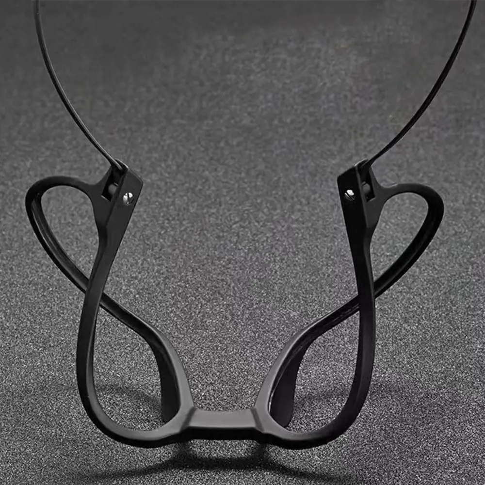 Ultra-Light Pure Titanium Blue Light Blocking Reading Glasses Men Outdoor Hyperopia Business Large Frame Eyeglasses with Diopter