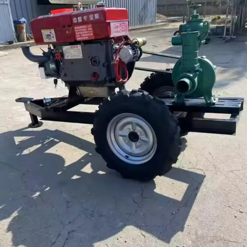 سعر الجملة 4 بوصة آلة ضخ الحديد الزهر/محرك الري في الحديقة مضخة مياه منزلية صغيرة من نوع العربة