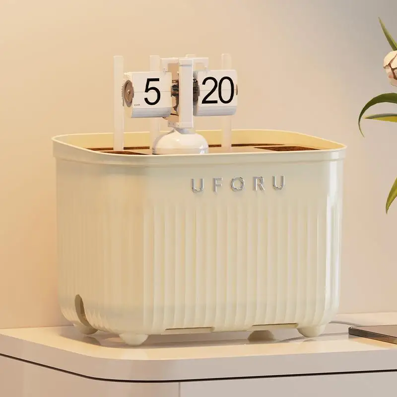 البلاستيك المنزل كابلات الطاقة المنظم Ra سطح المكتب ترتيب جهاز توجيه واي فاي صندوق تخزين بسيط Sle صندوق مجوهرات للاستخدام يطير #3