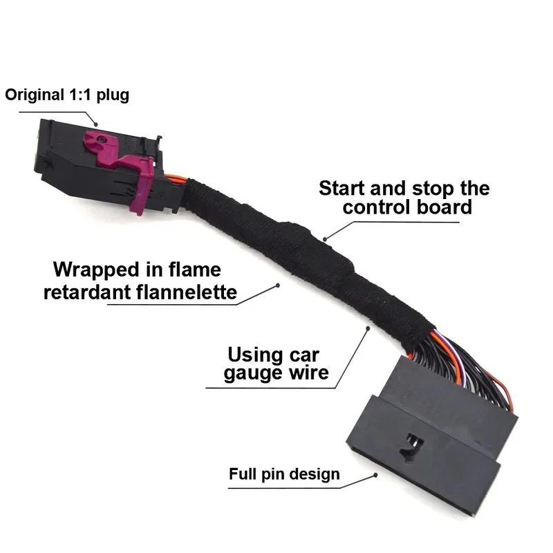 Auto Start Stop Canceller Plug Fit for VW Golf 8 MK8, Teramont, Talagon, Atlas, Taos & Skoda Octavia, Engine Idle Stop Mod Acces