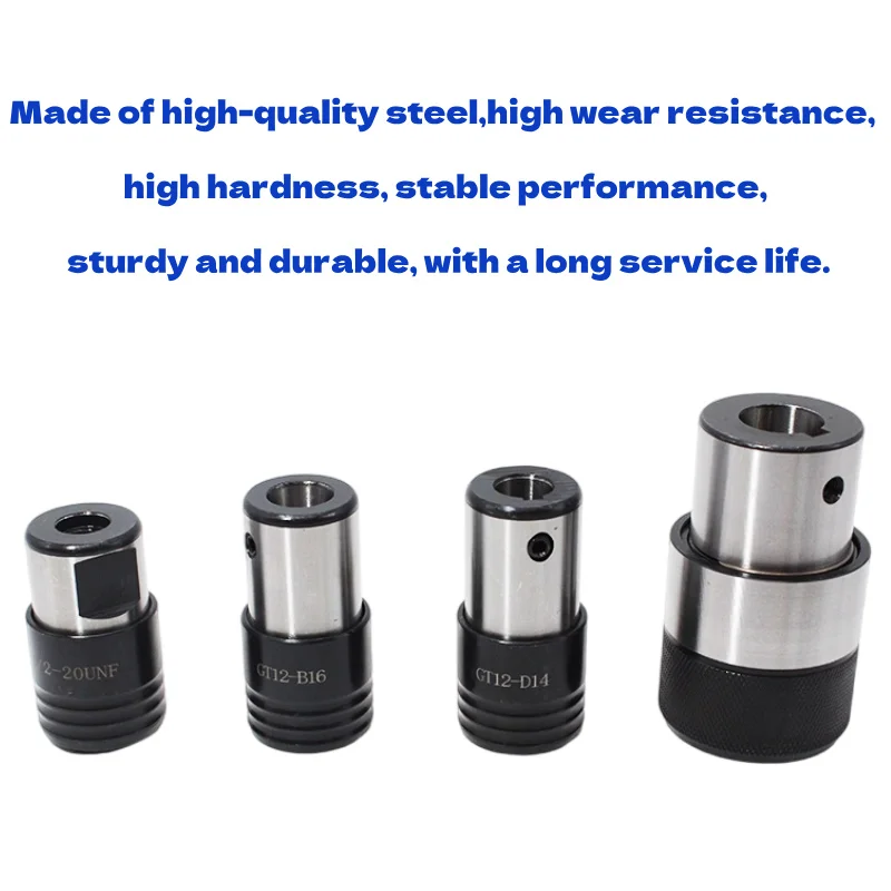 GT12 GT24 Protection Tapping Chuck Conversion Head Shank Body B12/16/18 D12/14 JT2/6 Tapping Handle Quick Change Coupling Sleeve