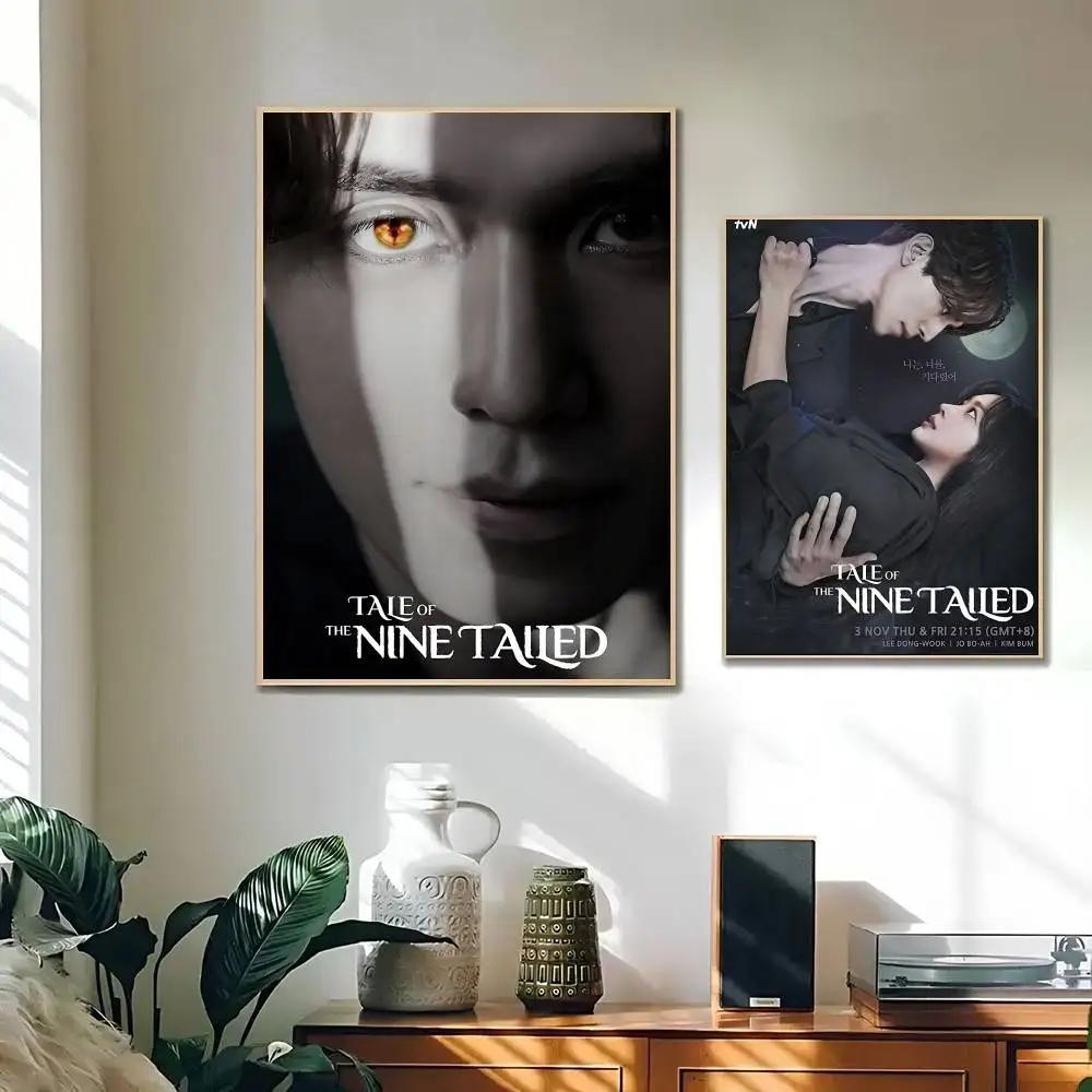 Tale Of The Nine Tailed Posters Kraft Paper Vintage Poster Wall Art Painting Study Aesthetic Art Wall Stickers