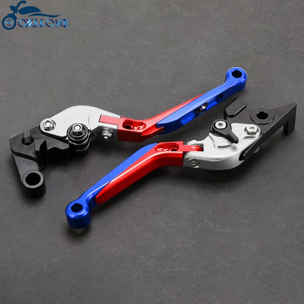 

Motorcycle Clutch Brake Handle Levers For Yamaha MT07 MT09 MT10 FJ09 FZ09 FZ07 FZ1 FZ6 FAZER TENERE 900 700 Folding Adjustable