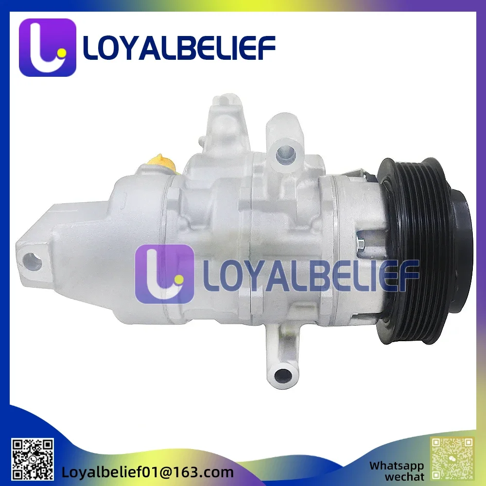 6PK 12V AC Compressor YS-CP447 For Ford Ka+ 1.2 Petrol BIKE  2016-2021 J2BH-19D629-AA J2BH19D629AA