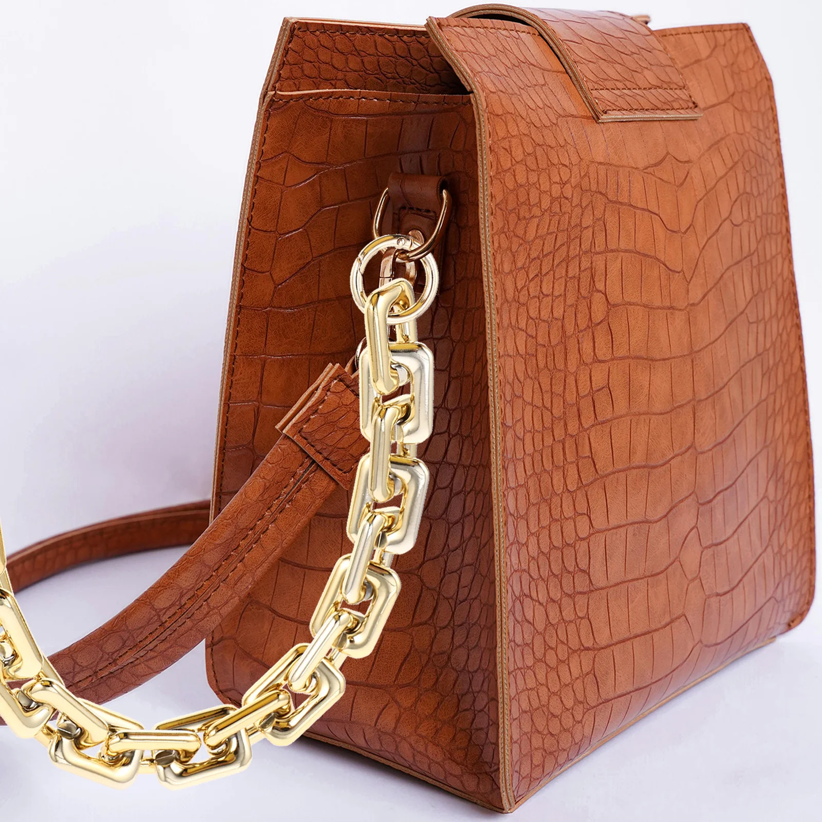 Chaîne de sac en acrylique pour sacs à main nuage, 1 pièce, sangle d'épaule à la mode, remplacement, chaîne d'embrayage, accessoire de sac à main tendance