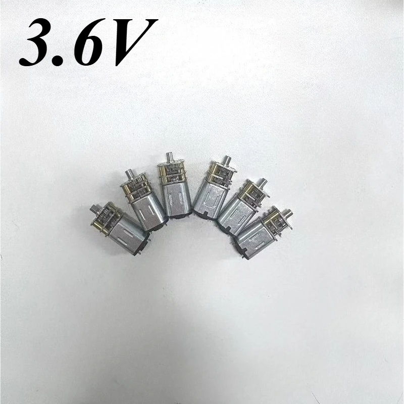 

GA12 N20 DC 12 В (поддержка 9 В 6 В 3 В) мини-микро-металлический мотор-редуктор с высоким крутящим моментом 10002000 4000 об/мин