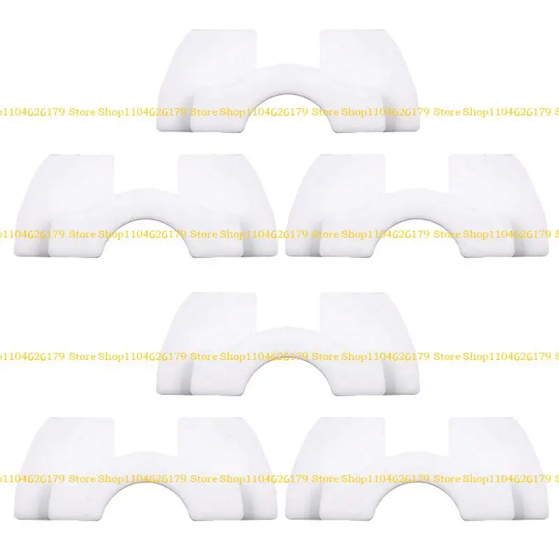 

A1A2 6Pcs Scooter Front Fork Damping Rubber Pad Vibration Damper Easy to Install
