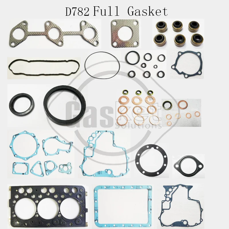 Full Gasket Set  Cylinder  Head Gasket Kubota D782 1J092-03310