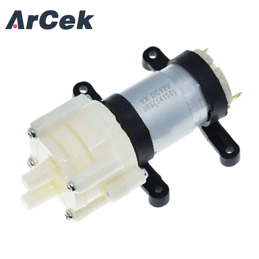 

1PCS DC6-12V R385 Aquarium Fish Tank Round Water Air DC Diaphragm Pump Aquarium Air Pumps Accessories