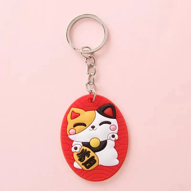 100PCS/Bag Custom PVC Cartoon Keychain Custom PVC Keychains – Creative Key Rings & Small Gifts. Free Artwork Design.