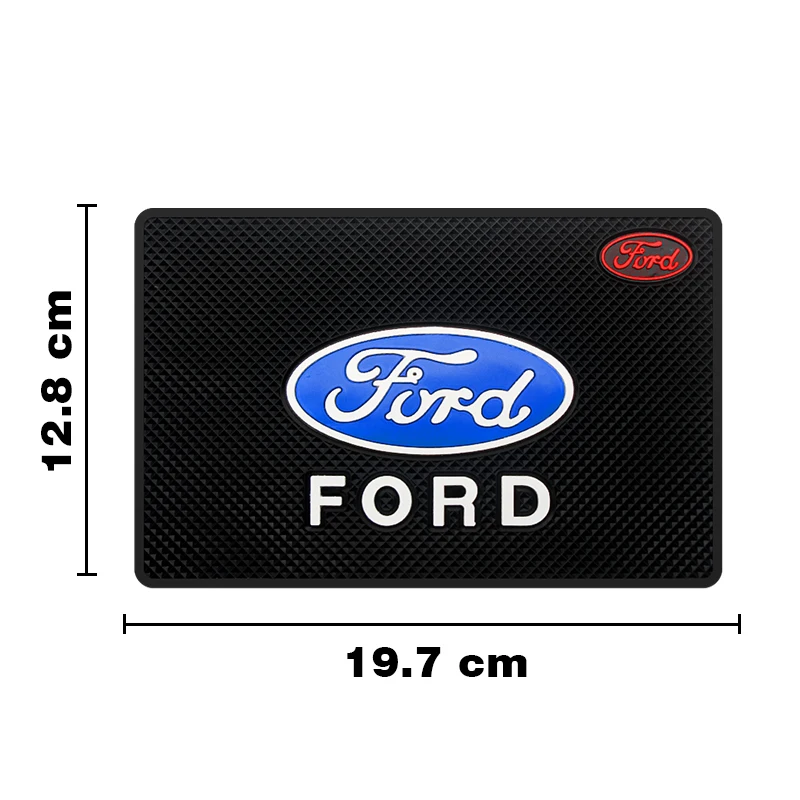 Car Ornament PVC Anti-Slip Mat Sticky Pad Dashboard For Ford Transit Kuga Mondeo Explorer Ecosport Edge Escape FIESTA Ranger