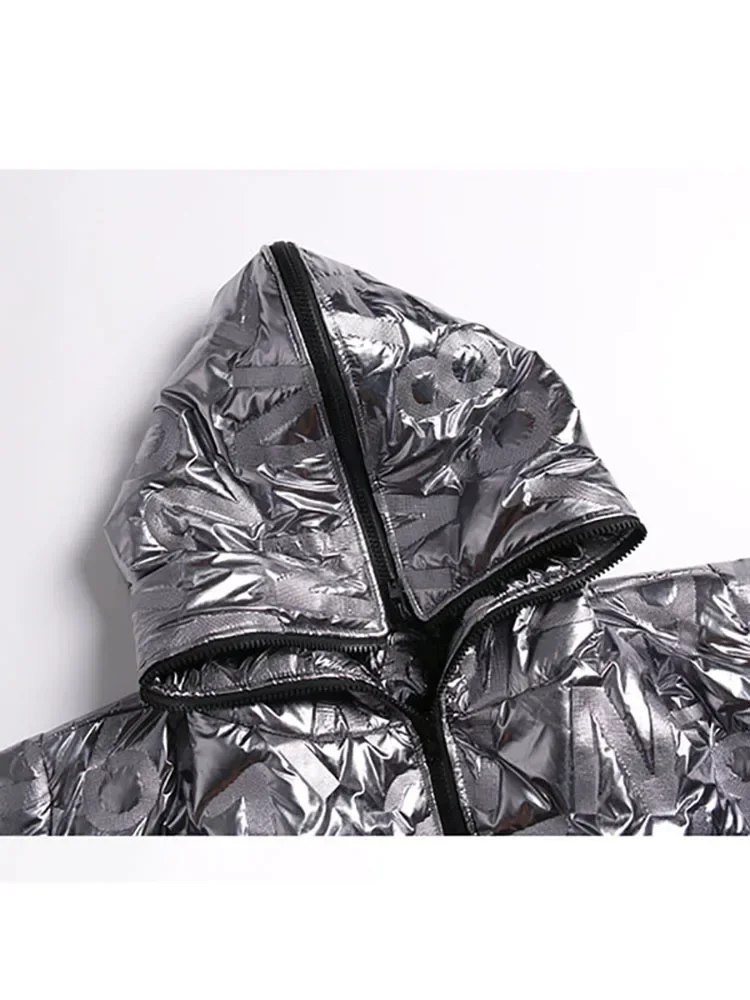 XITAO Women Parkas Fashion New  Goddess Fan Pocket 2020 Winter Split Hooded Collar Small Fresh Casual Parkas DMY1754
