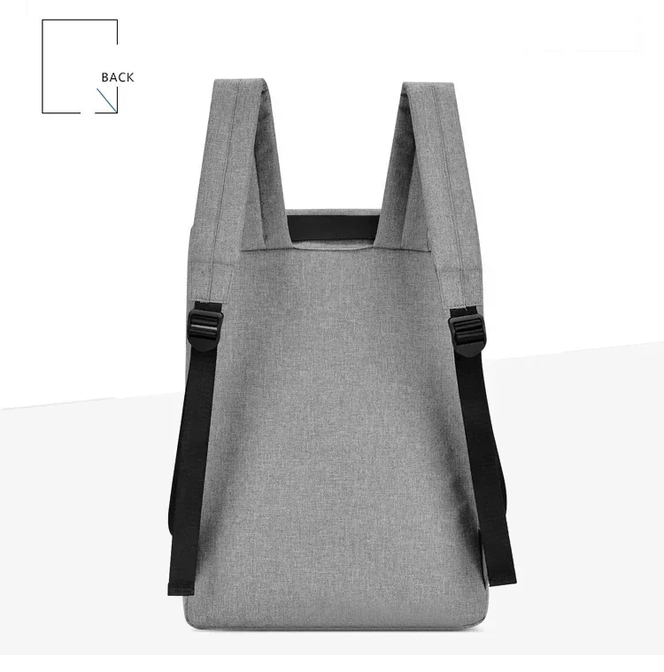 Minimalist Ultra Slim Laptop Backpack 15.6 Inch Waterproof Business Work Bags Thin Computer Back Pack Bag for Men Work Sac Homme