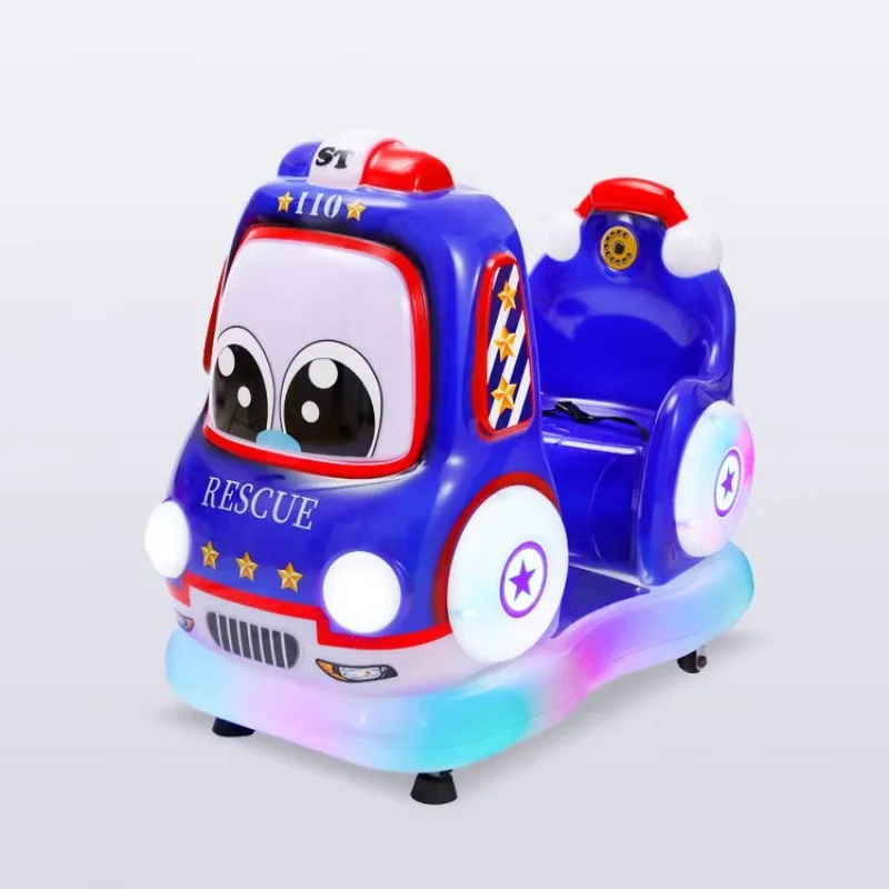 Hot-selling swing car Low cost and high yield Various styles of children's swing car
