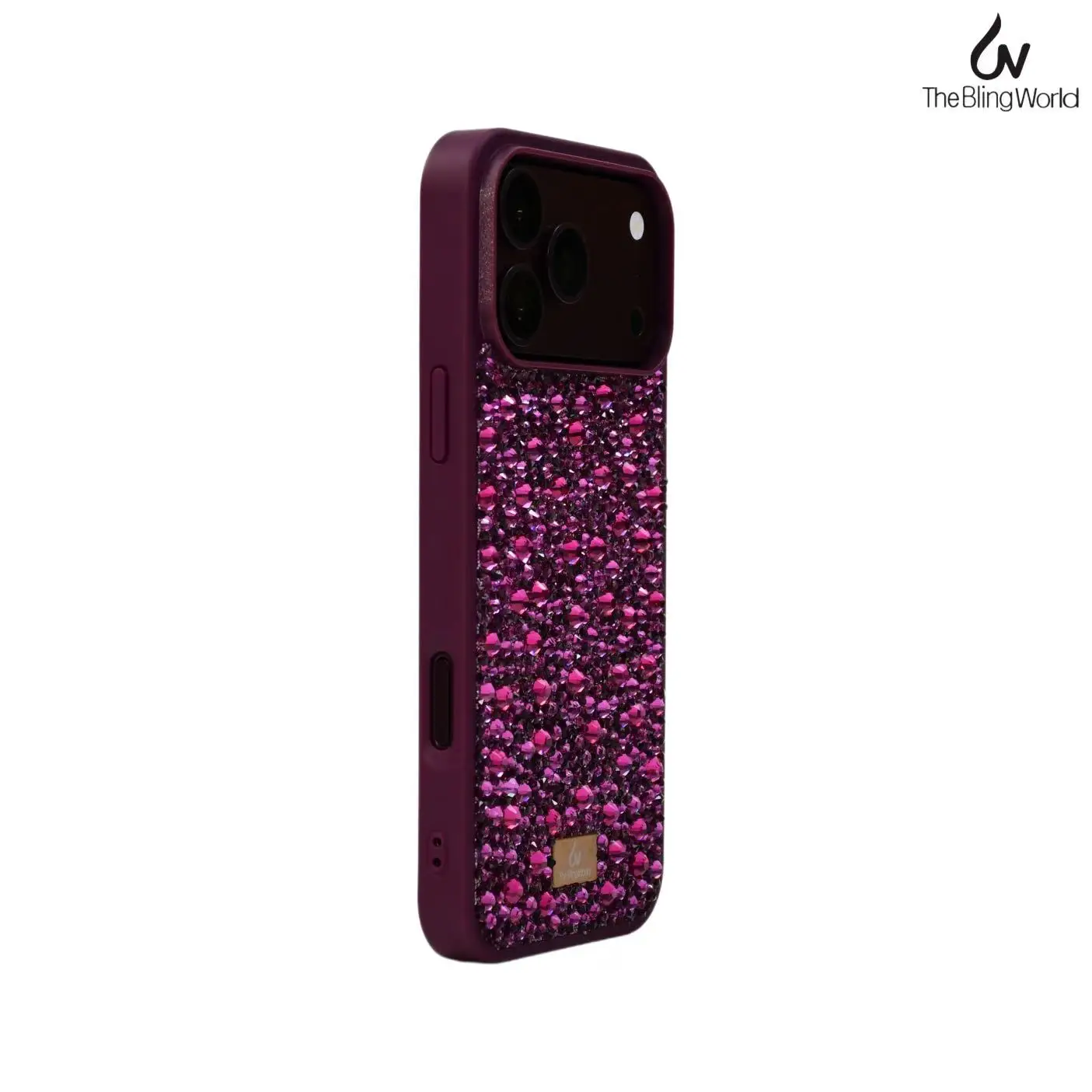 Luxury 3D Crystal Diamond Phone Case For IPhone 18 17 16 15 14 13 Pro Max Bling Rhinestone TPU Soft Bezel Cover For Women Girls