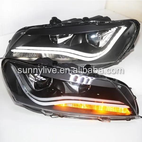 

For VW Passat B7 LED Strip Head Lamp Angel Eyes 2011 LDV2 Type