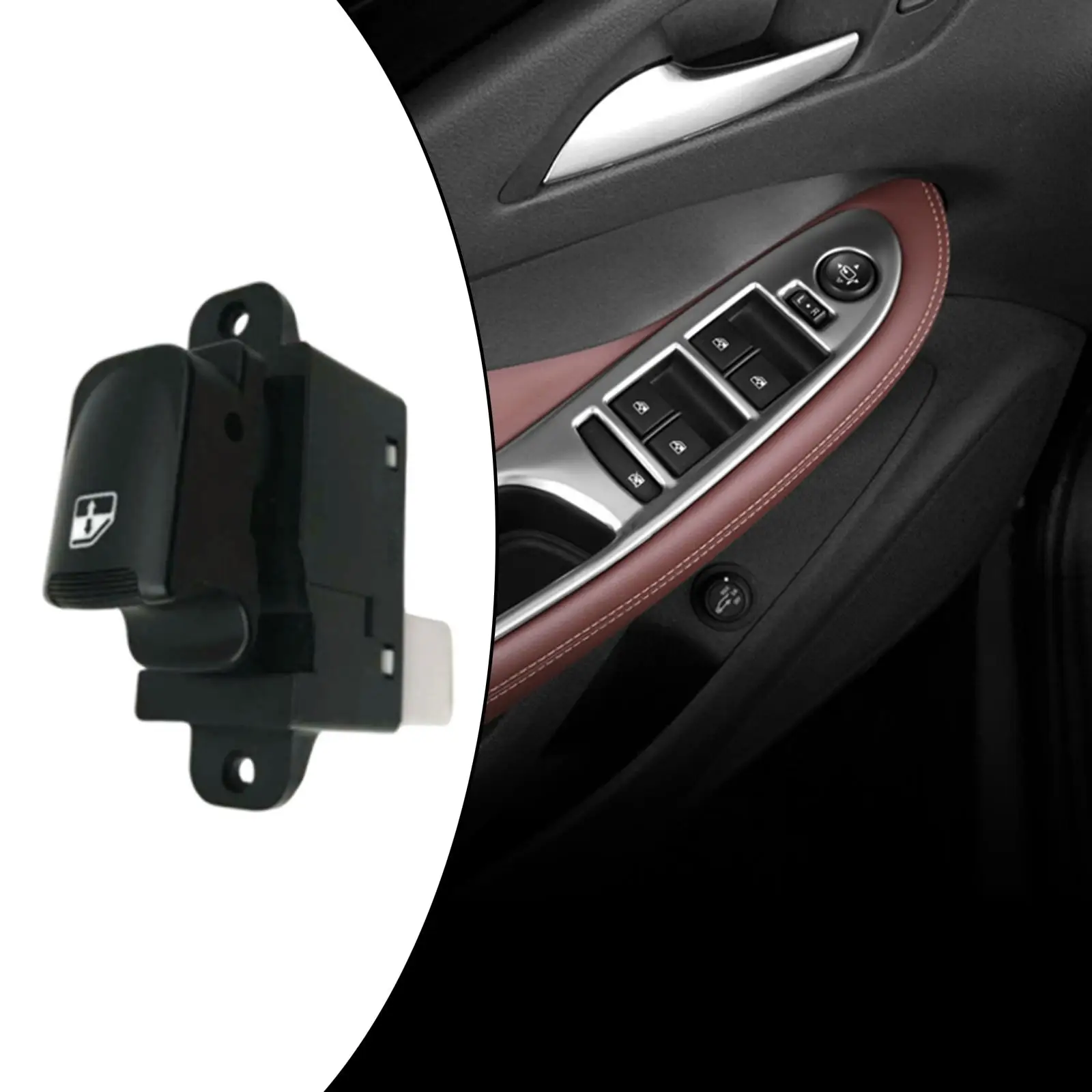 Electric Single Power Window Passenger Side Sub-Switch Fits for Hyundai Accent