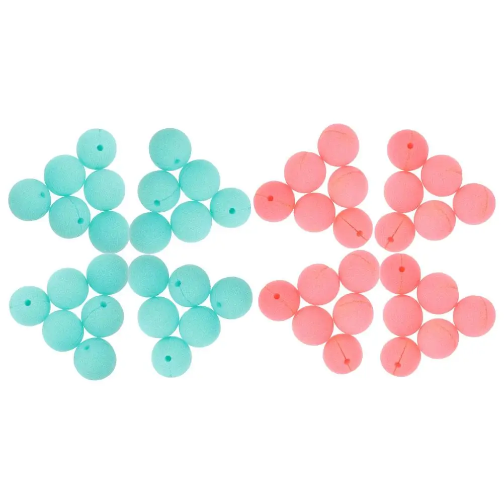 40-delige clown neus prop accessoires carnaval feest spons bal rood circus voor decoratie kostuum het roze