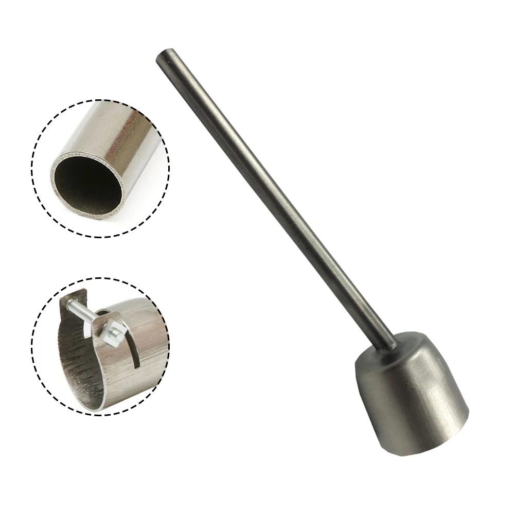 1600W For Plastic Welding Round Nozzle with Extended Stainless Steel Tip for Accurate Heat Application and Uniform Air Flow