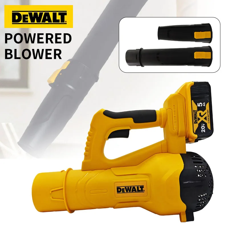 DEWALT – souffleur d'air sans fil 3 en 1, 38000 tr/min, sans balais, jet de feuilles, Turbo, outil électrique pour batterie DEWALT 20V