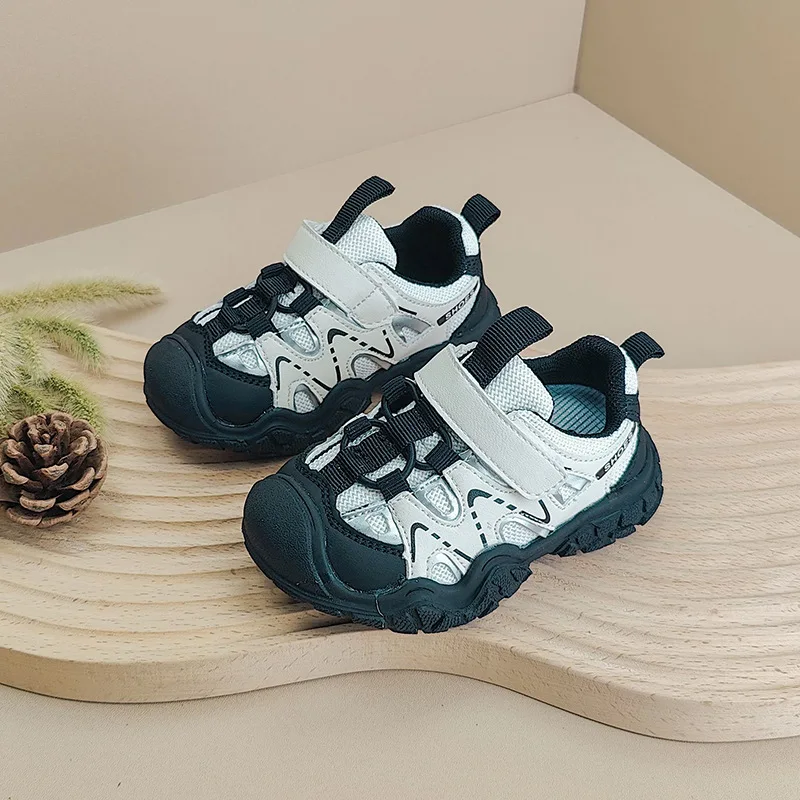 Brand 2024 New Autumn Baby Sneaker ShoesToddler Kids Girls Casual Shoes Soft Outside Tennis Fashion Little Boys Sneakers